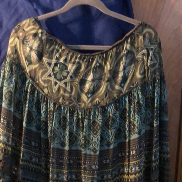 Italian Evening blouse and skirt - Picture 3 of 8